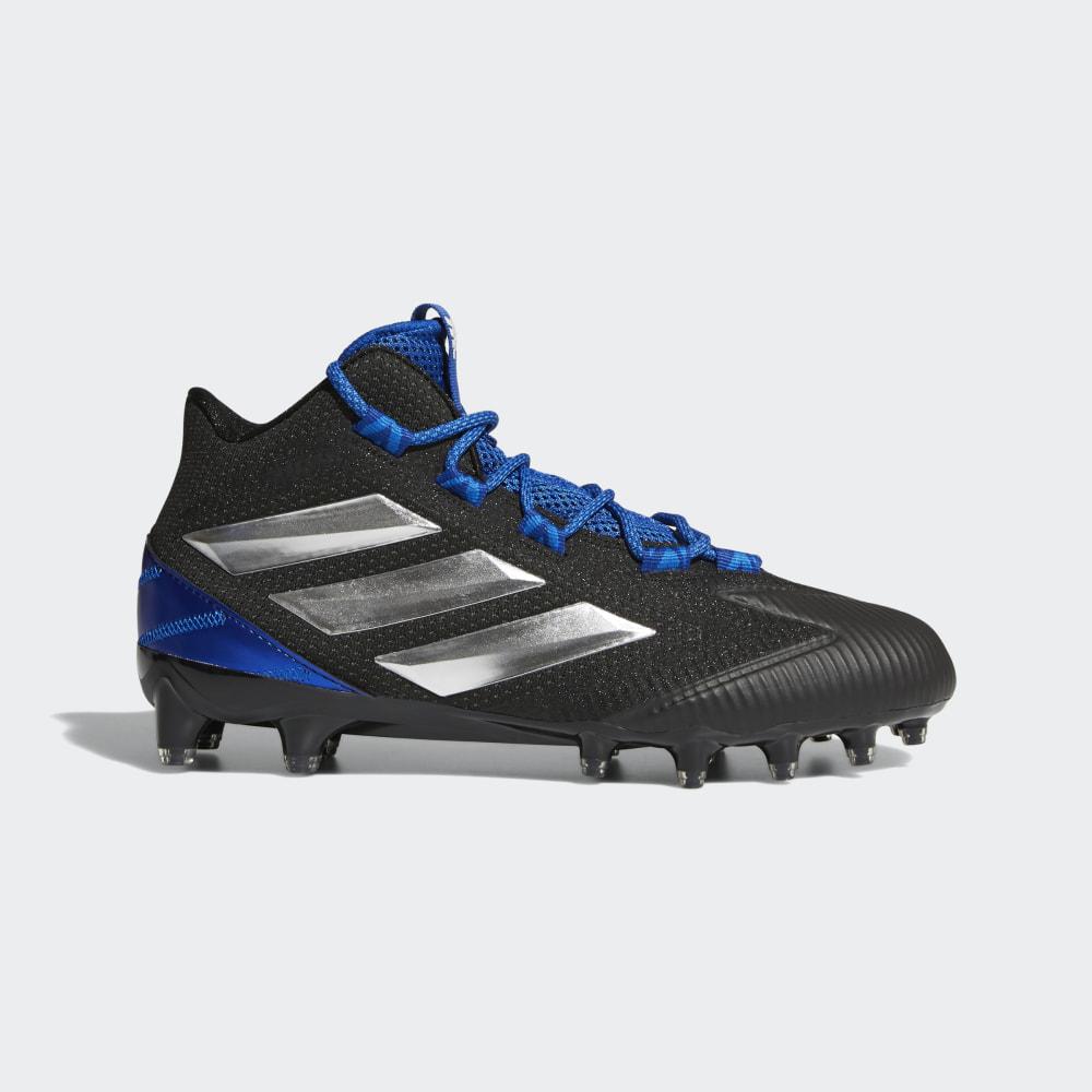 Ghete Fotbal Adidas Freak Carbon Mid Barbati Romania - Negrii/Albi/Albastru Regal EE7137